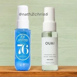 Ouai St. Barts Hair and Body Mist & Sol de Janeiro Hair and Body Mist New.
